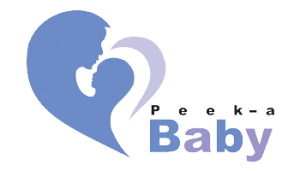 Peek a baby logo - full colour small
