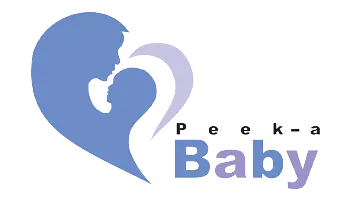 Peek a baby logo