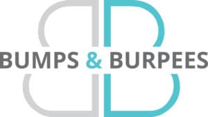 Bumps and burpees logo - Colour