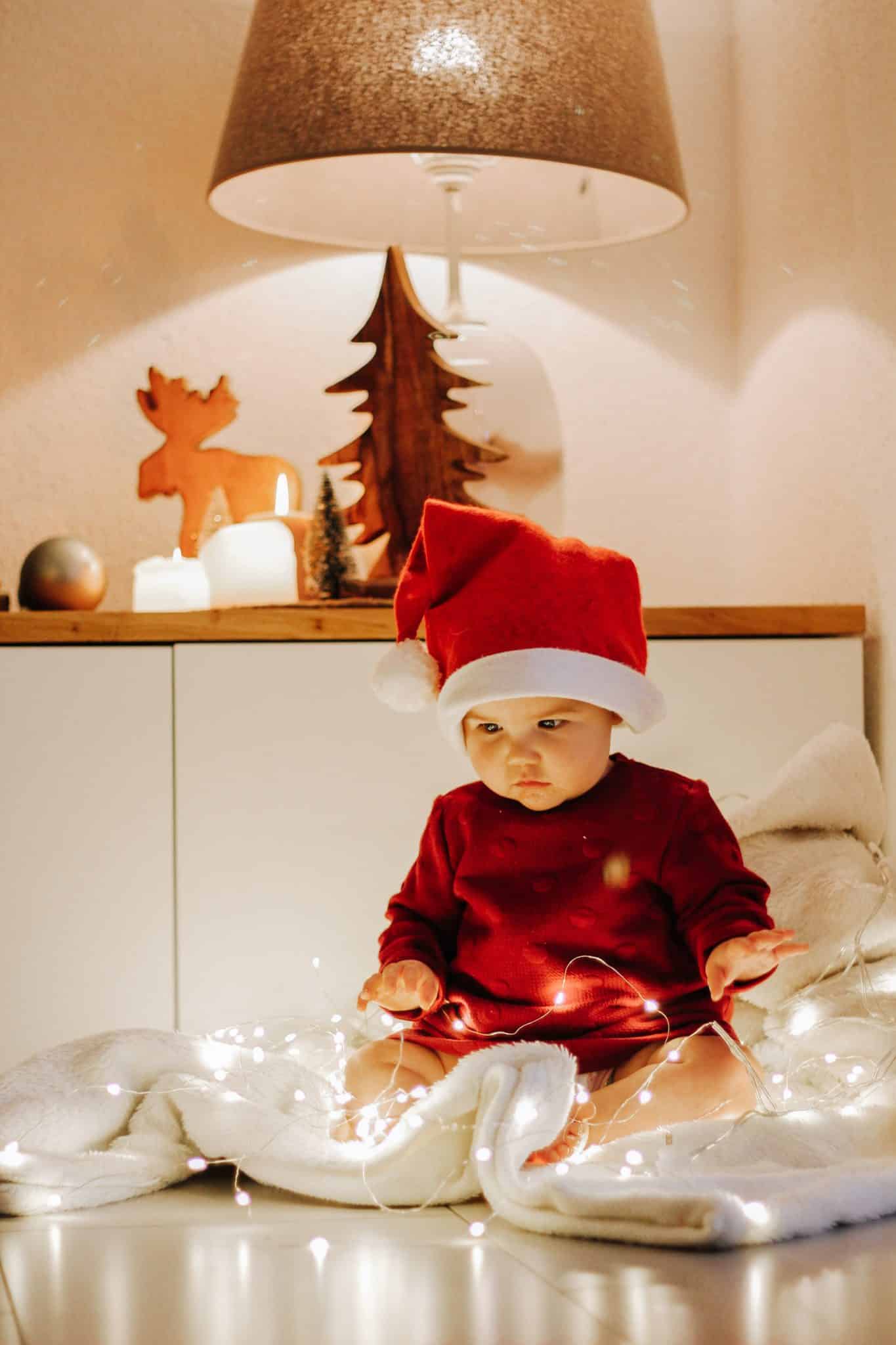 Baby's 1st Christmas - making memories, sensory