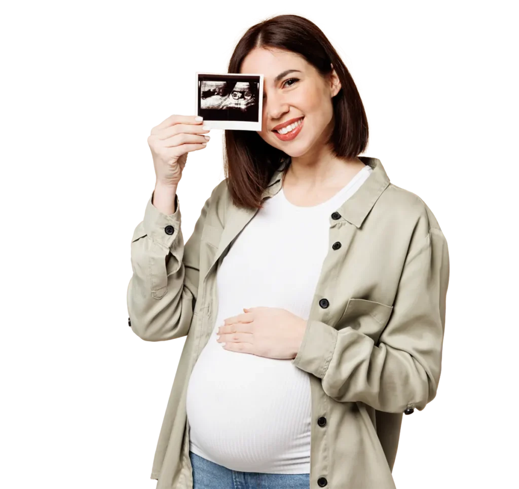 Early-Pregnancy-Scan-Bristol-Pregnant-Lady-