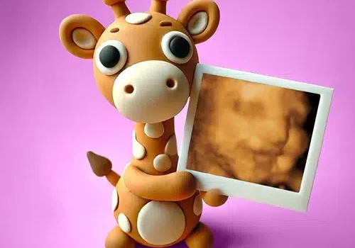4D Ultrasound Baby Scan with Giraffe Sneak Peek Package